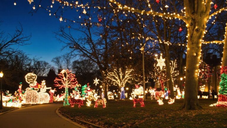 Explore Richmond’s Grand Illumination and Tacky Light Tour with Chauffeur Services